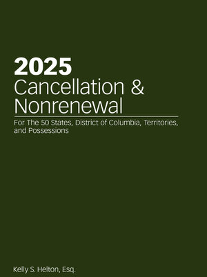 cover image of 2025 Cancellation & Nonrenewal
